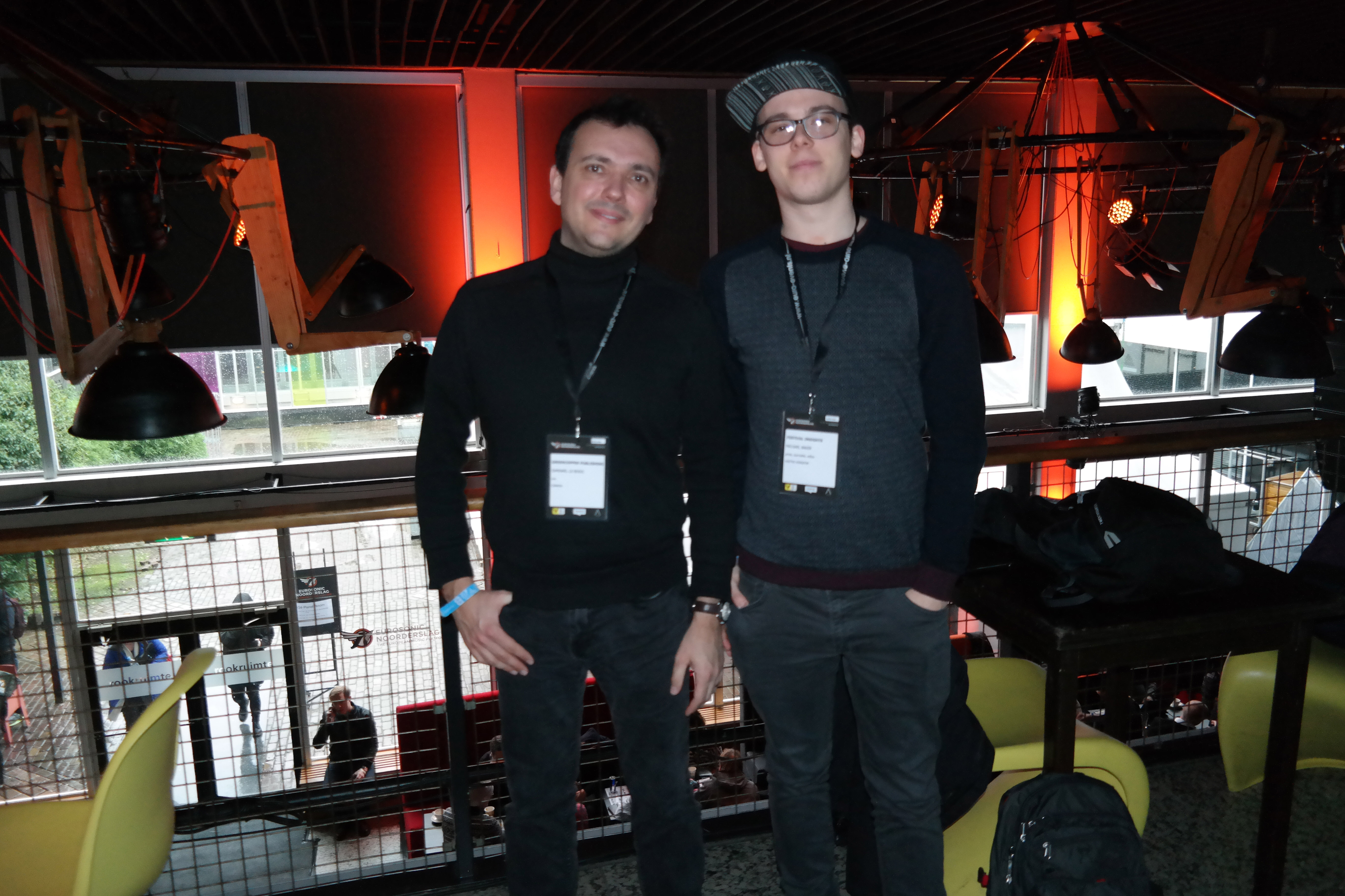 Gwenaël Le Bodic and Festival Insights' Michael Baker