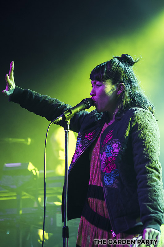 Little Dragon at The Garden Party. Photo credit: Gary Brown