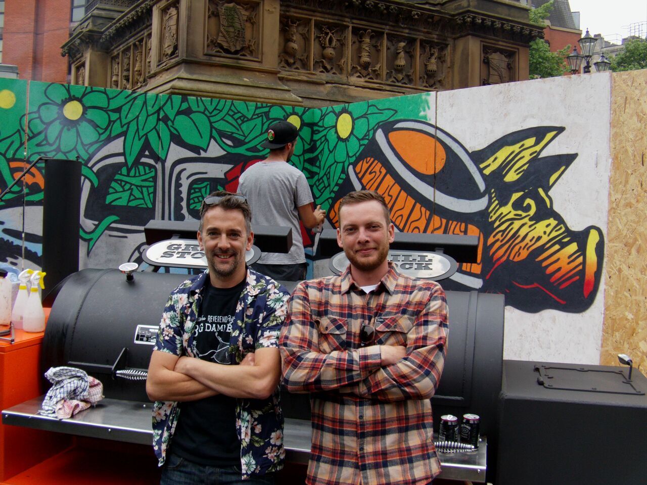 Grillstock co-founders Jon Finch and Ben Merrington