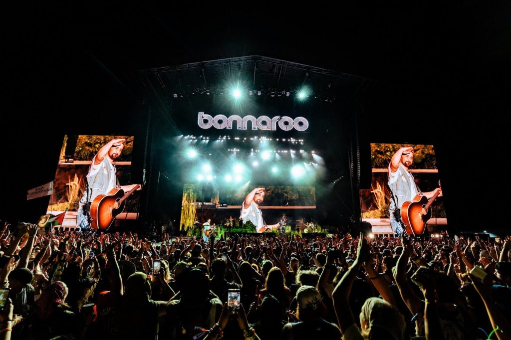 Bonnaroo to take year off after several years of storms Noah Kahan at Bonnaroo - Photo: Facebook