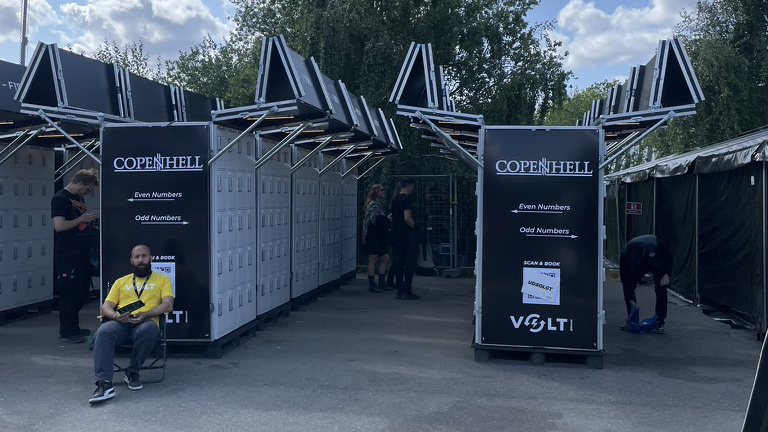 Codelocks helps bring smart access storage solutions to European festivals